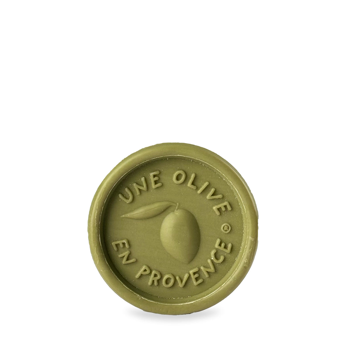 Green Soap Olive Oil Small by Une Olive en Provence, 25 g