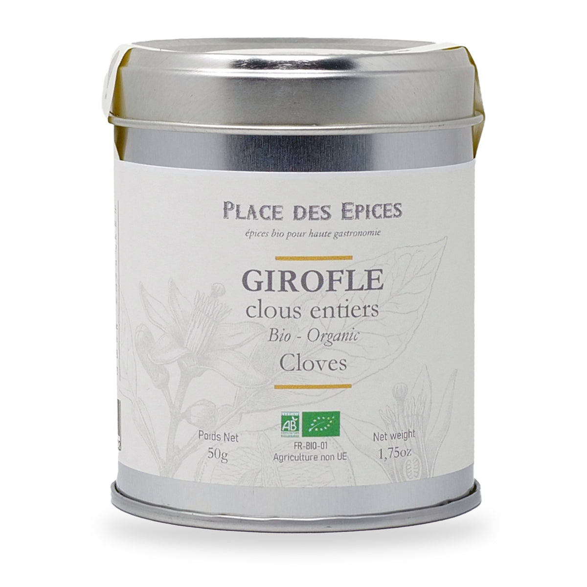 Cloves by Place des Épices, 50 g tin