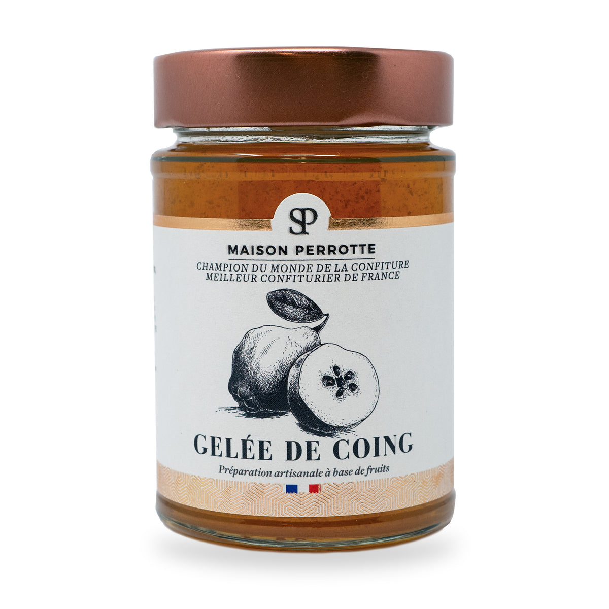 Quince Jelly by Maison Perrotte, 210 g glass jar