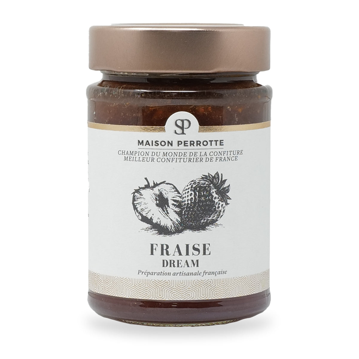 Dream Strawberry Jam by Maison Perrotte, 210 g glass jar