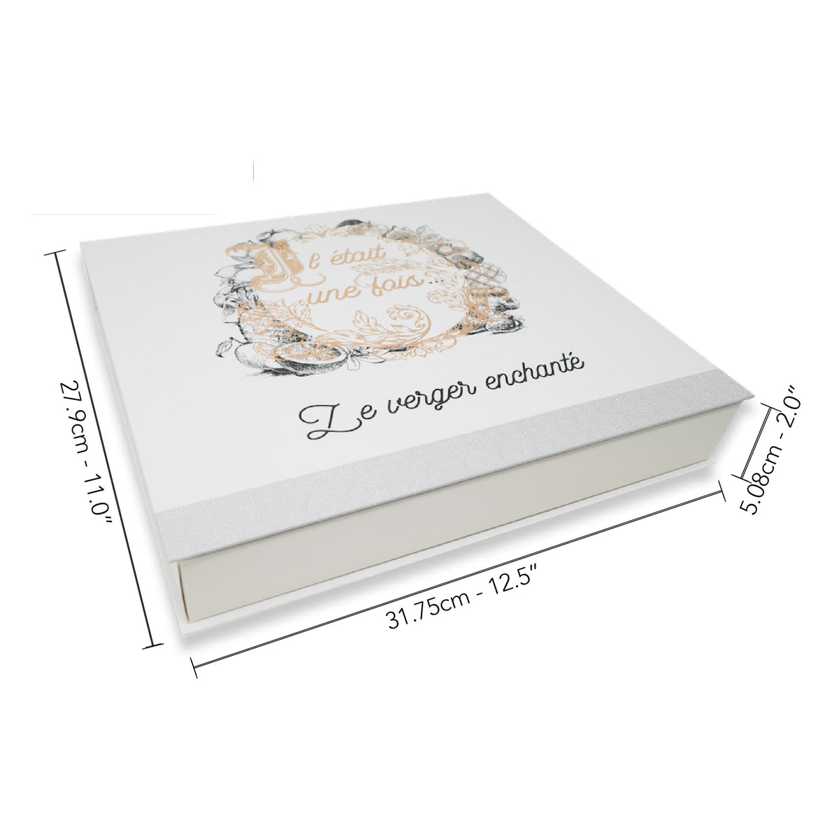 Douce France Jam Gift Box by Maison Perrotte, dimensions