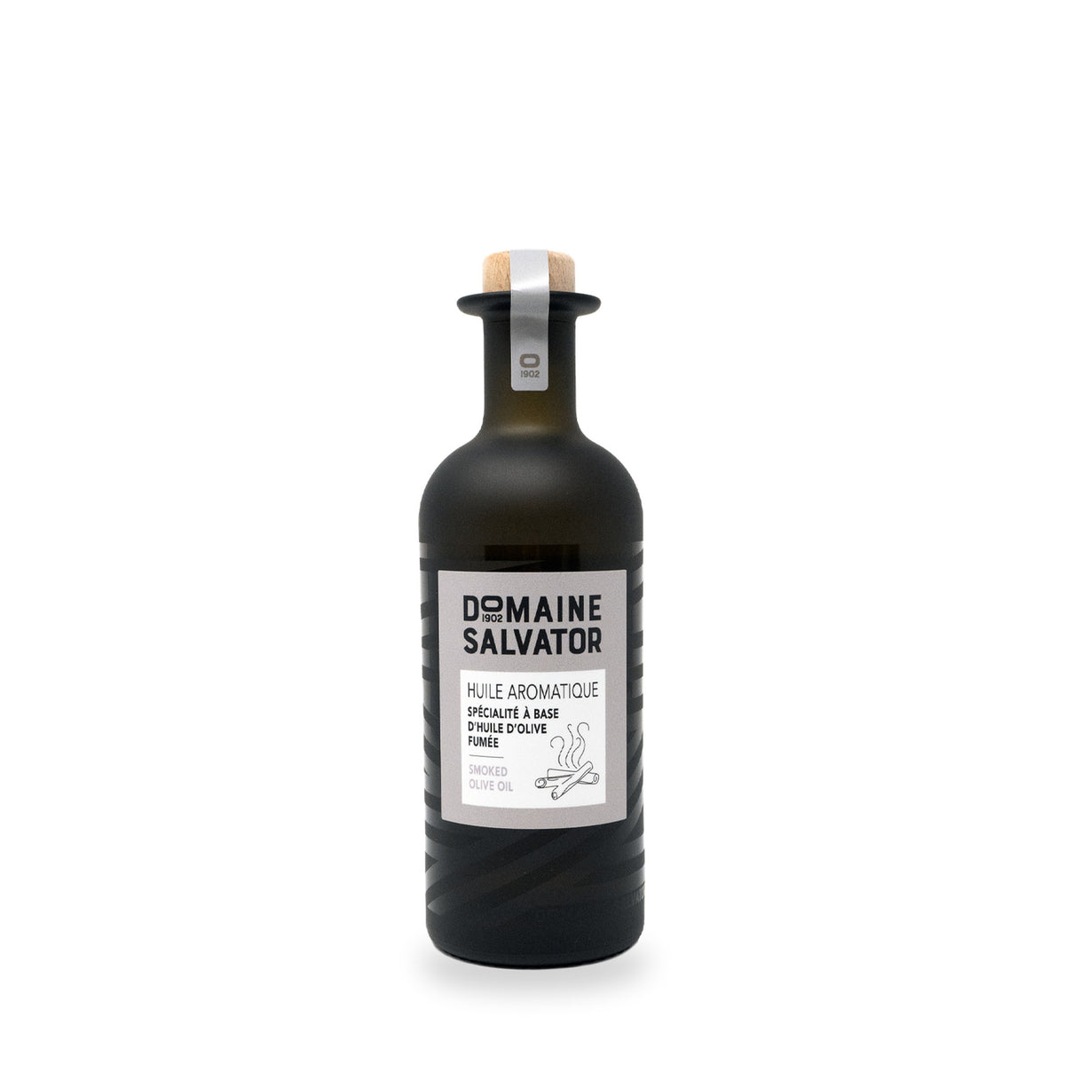 Smoked Olive Oil by Domaine Salvator, 250 ml glass bottle